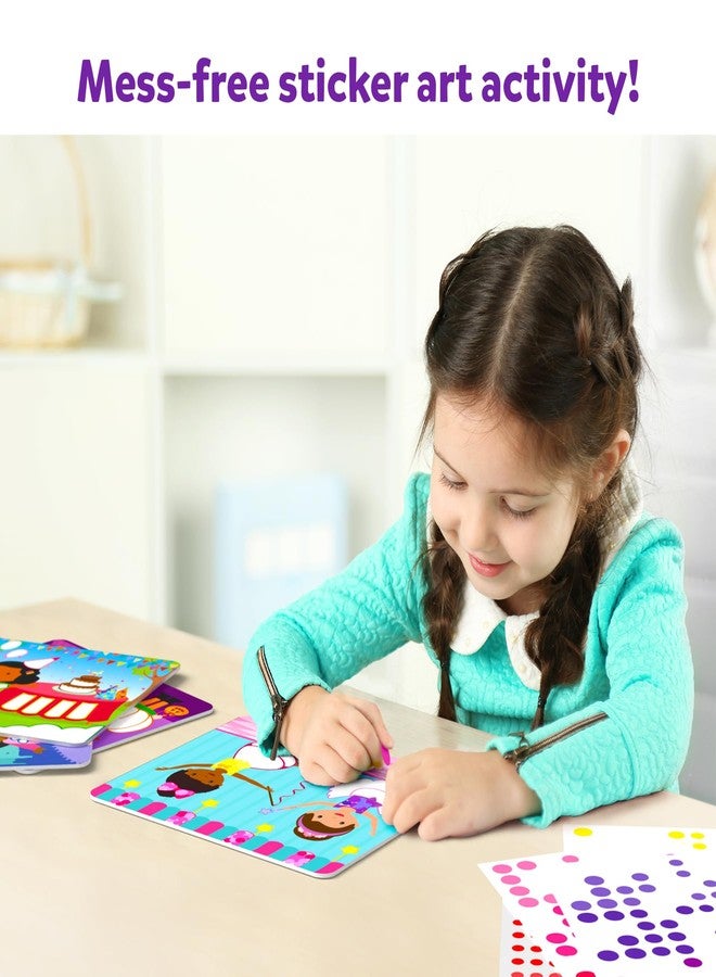 Skillmatics Dot It Sticker Art Activity - Dress Up, Mess-Free Fun for Kids, 500+ Stickers, Craft Kits, DIY Activity, Travel Toys, Gifts for Boys & Girls Ages 3, 4, 5, 6, 7-Paper,Multicolor - Image 4